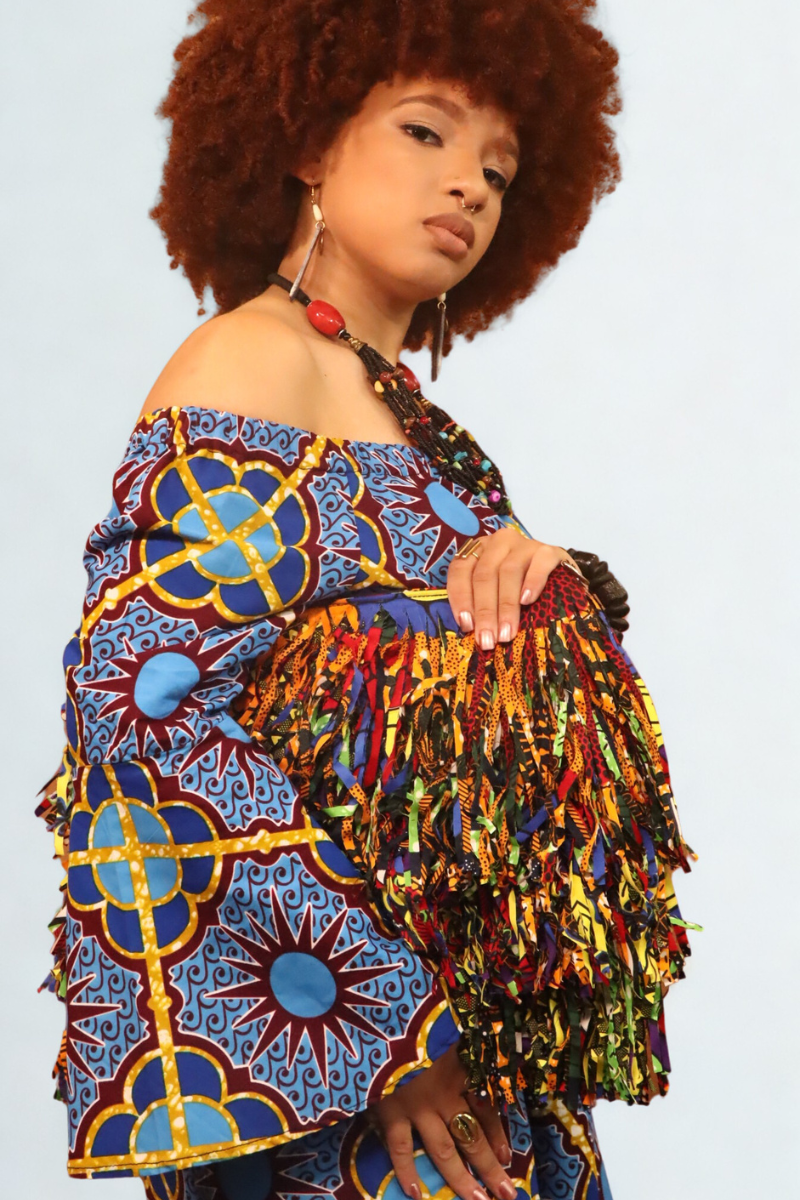 Ghanaian Fringe Bag