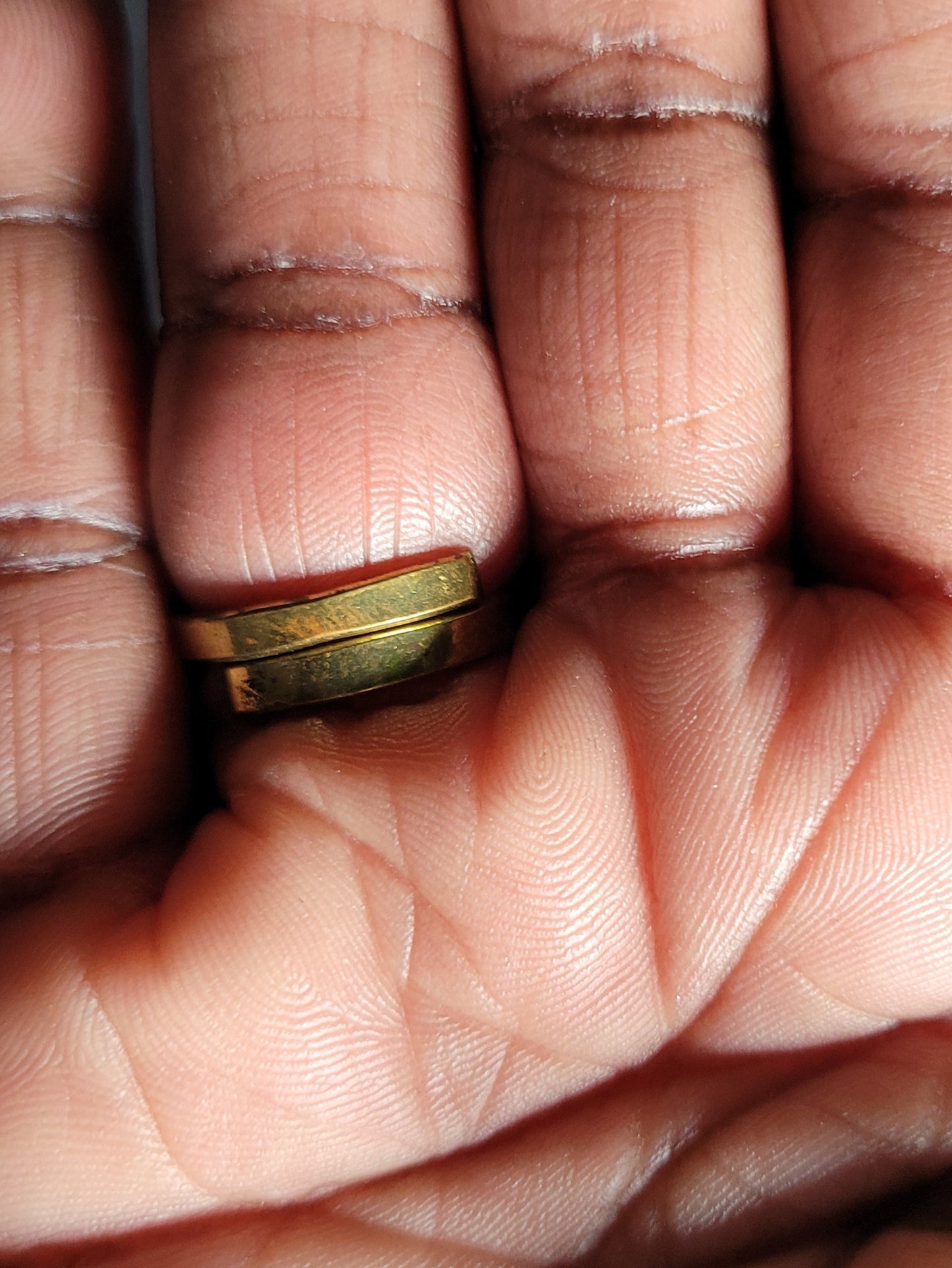 🌿 Adjustable Brass Rings - Handcrafted Elegance from Kenya ✨
