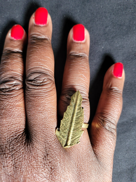 🌿 Adjustable Brass Rings - Handcrafted Elegance from Kenya ✨