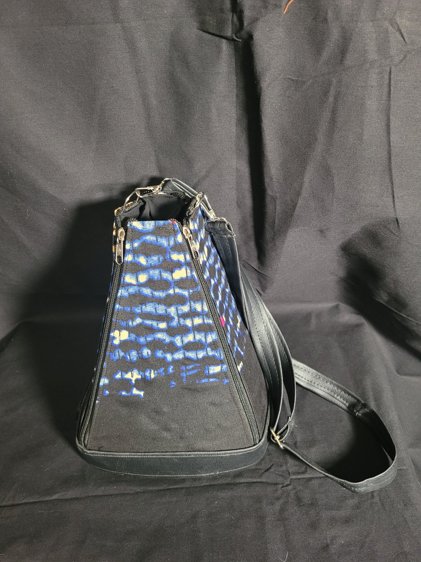 Ankara Pyramid Handbag