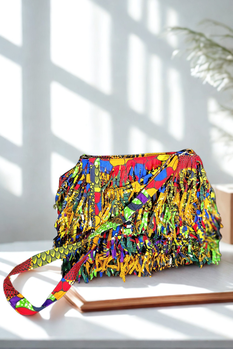 Ghanaian Fringe Bag