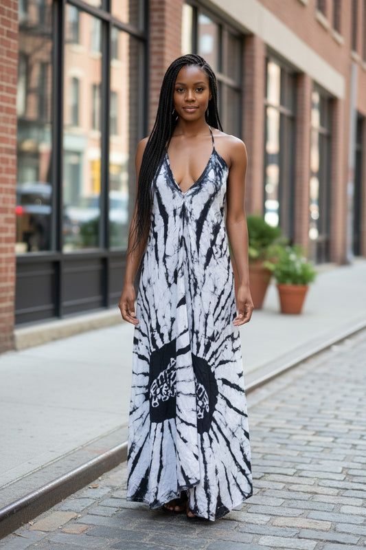 Eclipse Batik Maxi Dress