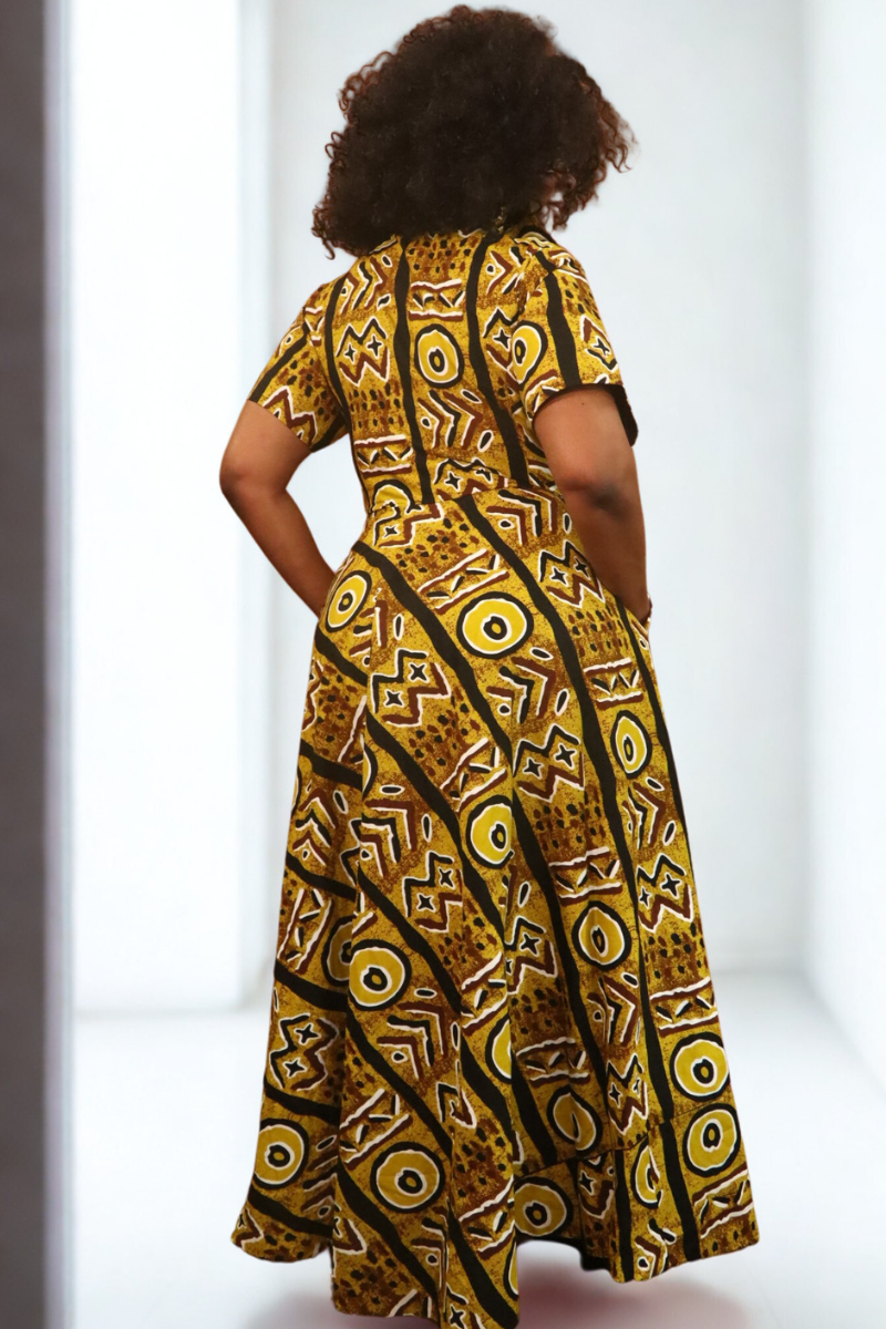 Afia Mud Cloth Duster