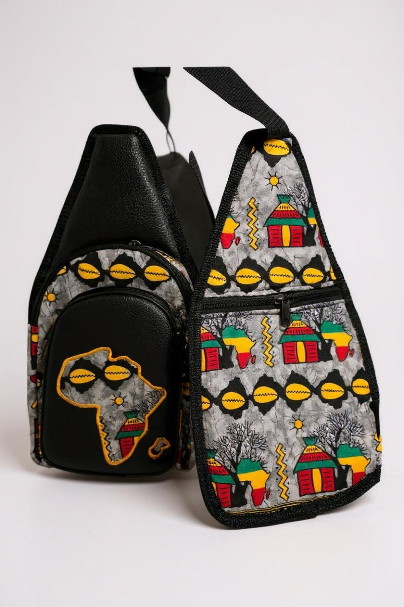 African Print Sling Bags