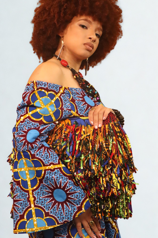 Ghanaian Fringe Bag
