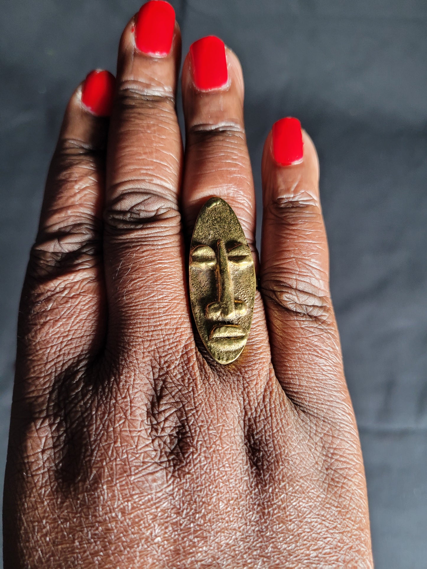 🌿 Adjustable Brass Rings - Handcrafted Elegance from Kenya ✨
