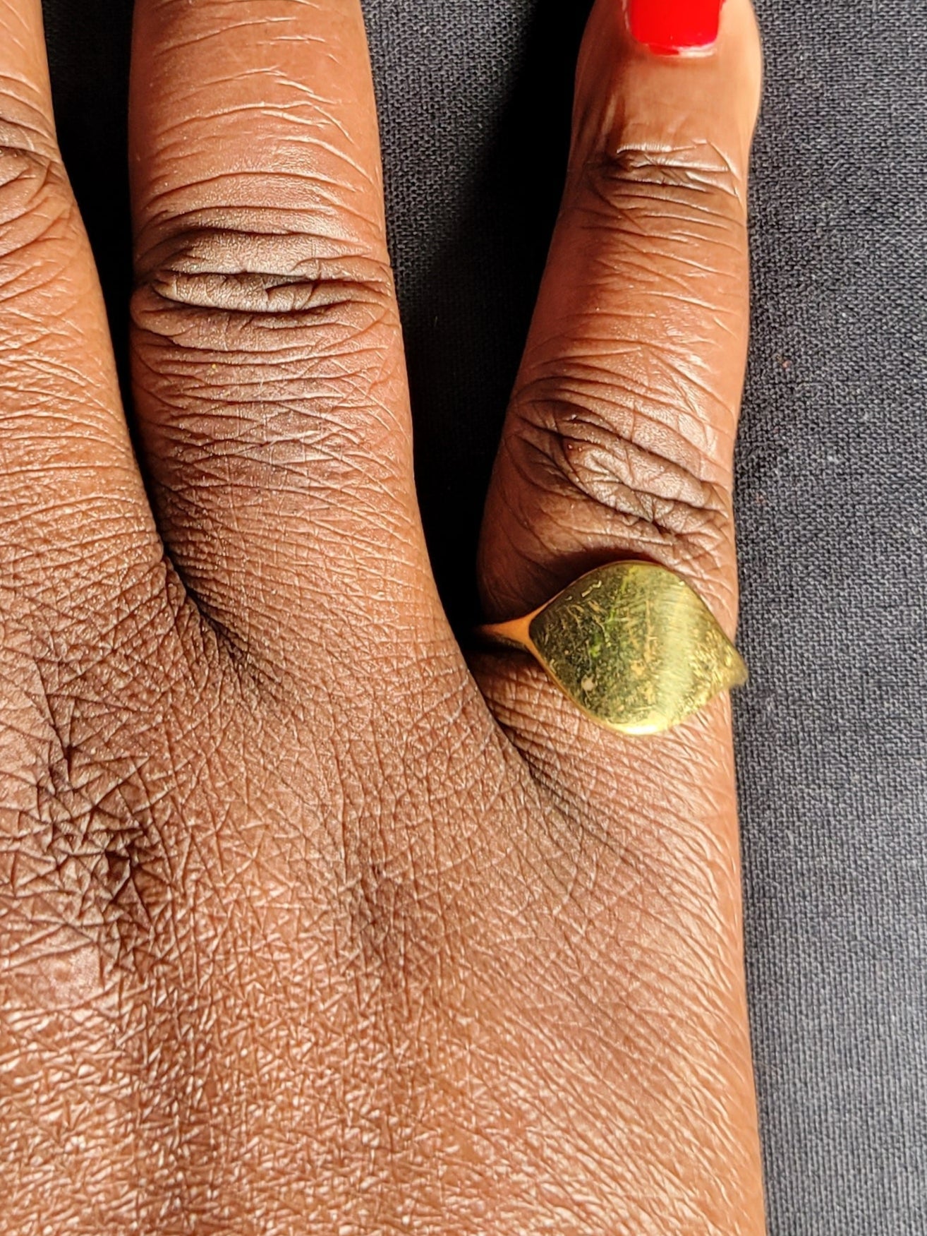 🌿 Adjustable Brass Rings - Handcrafted Elegance from Kenya ✨