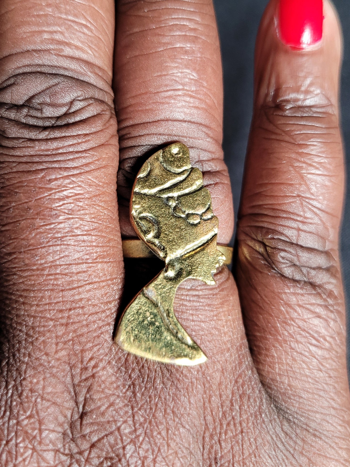 🌿 Adjustable Brass Rings - Handcrafted Elegance from Kenya ✨