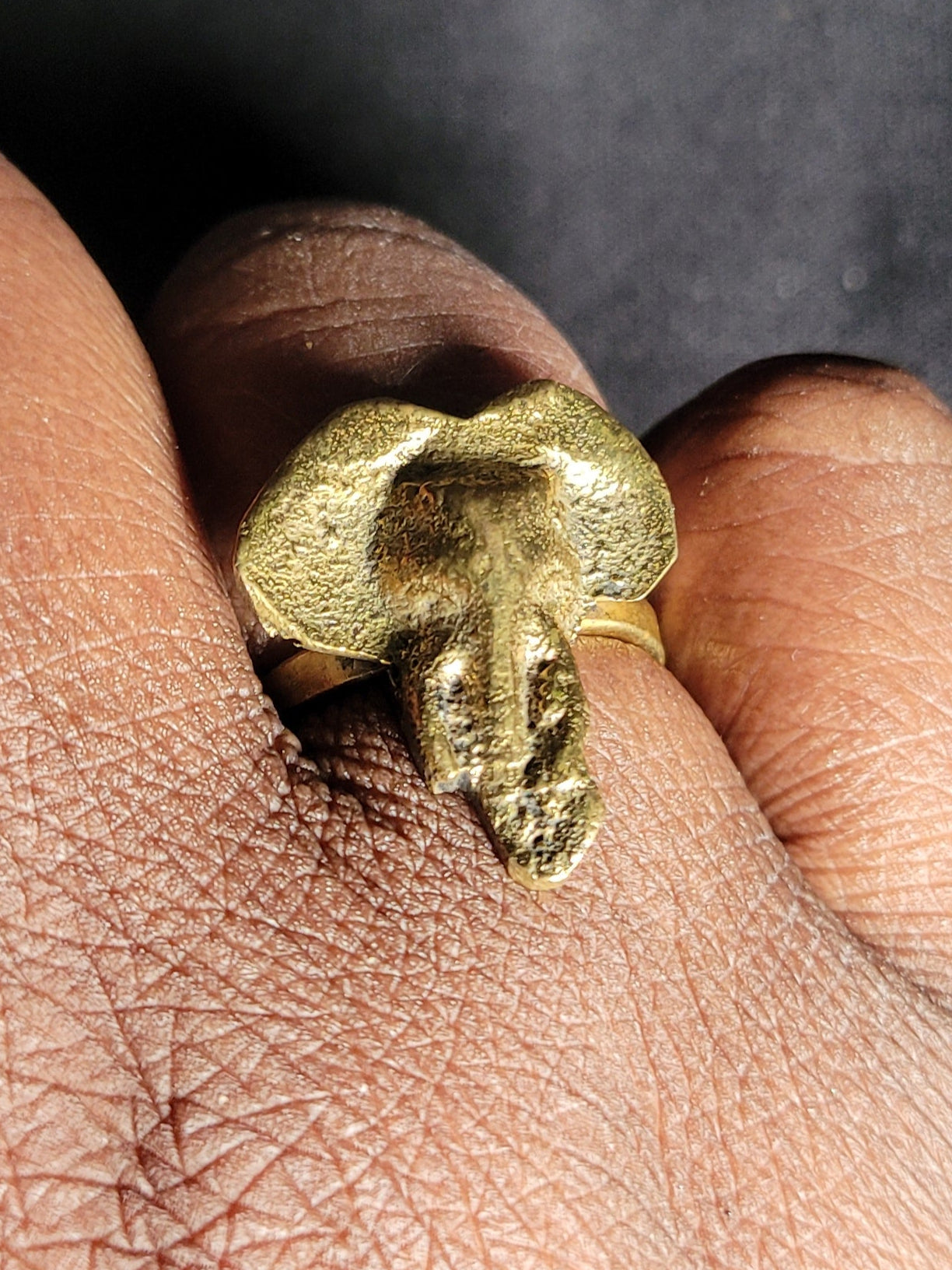🌿 Adjustable Brass Rings - Handcrafted Elegance from Kenya ✨