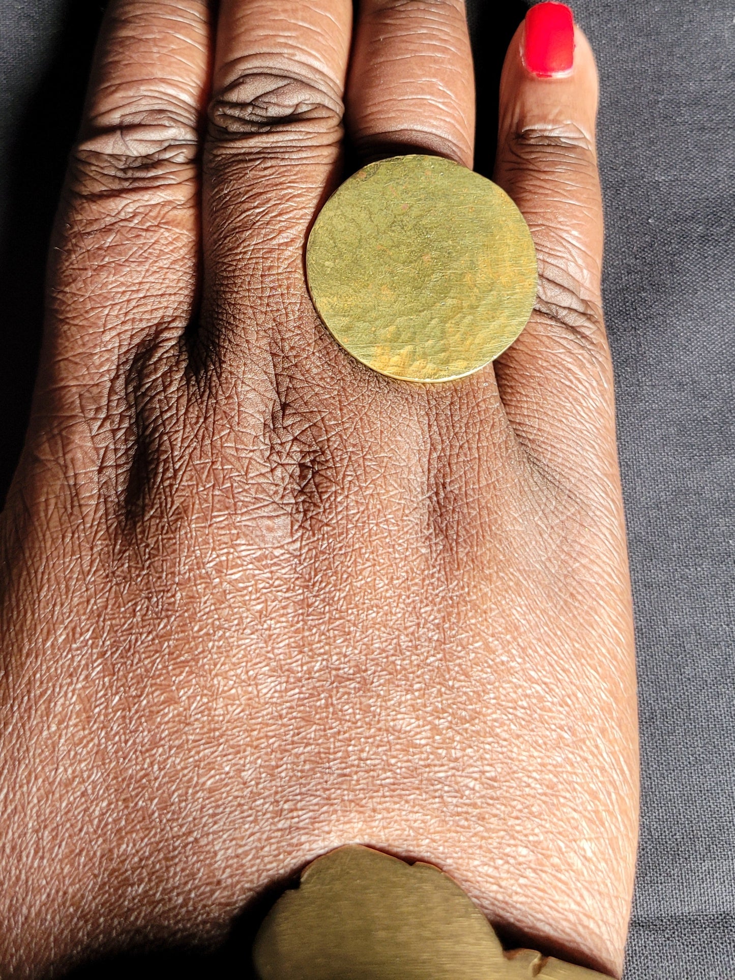 🌿 Adjustable Brass Rings - Handcrafted Elegance from Kenya ✨