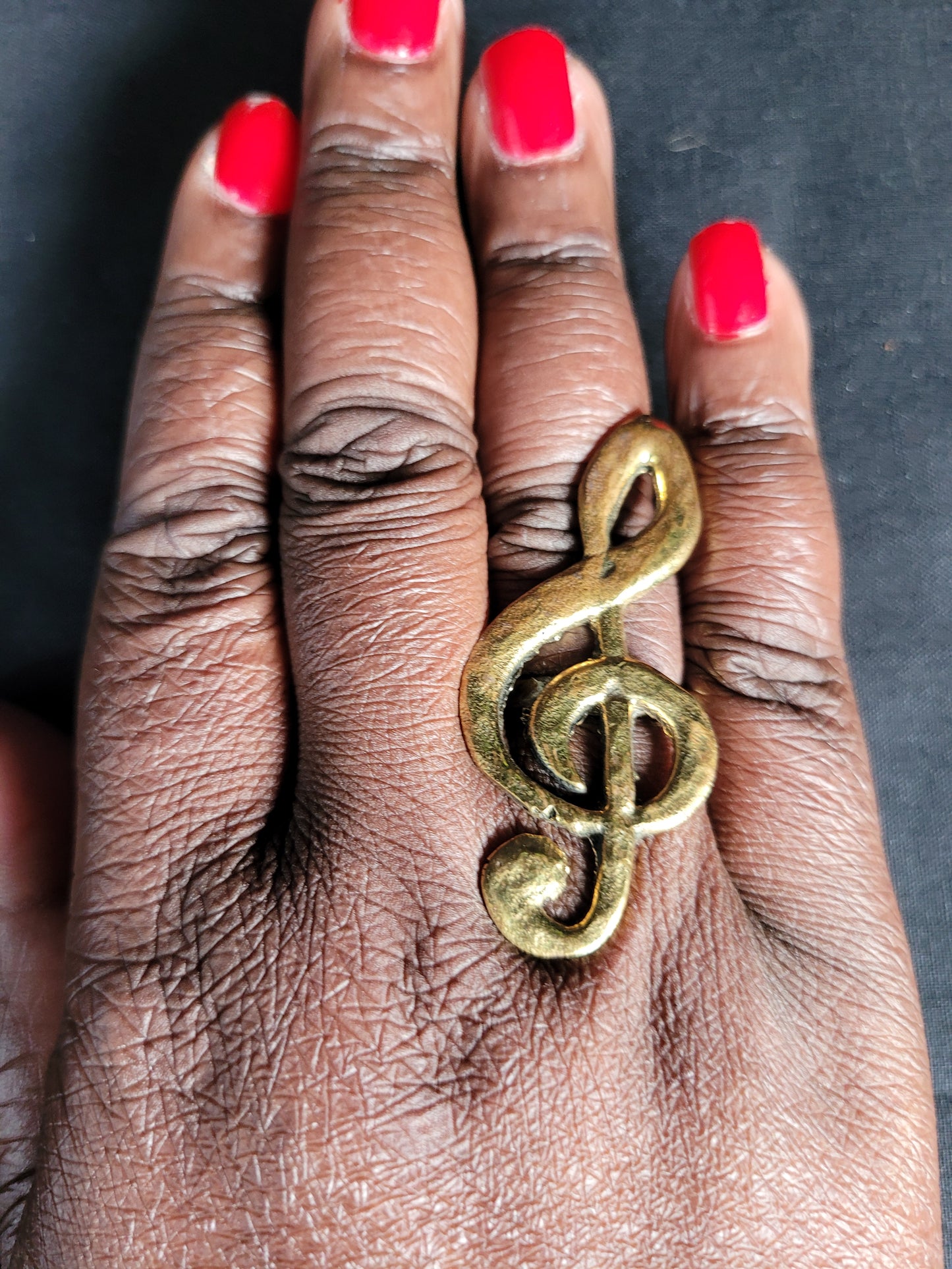 🌿 Adjustable Brass Rings - Handcrafted Elegance from Kenya ✨