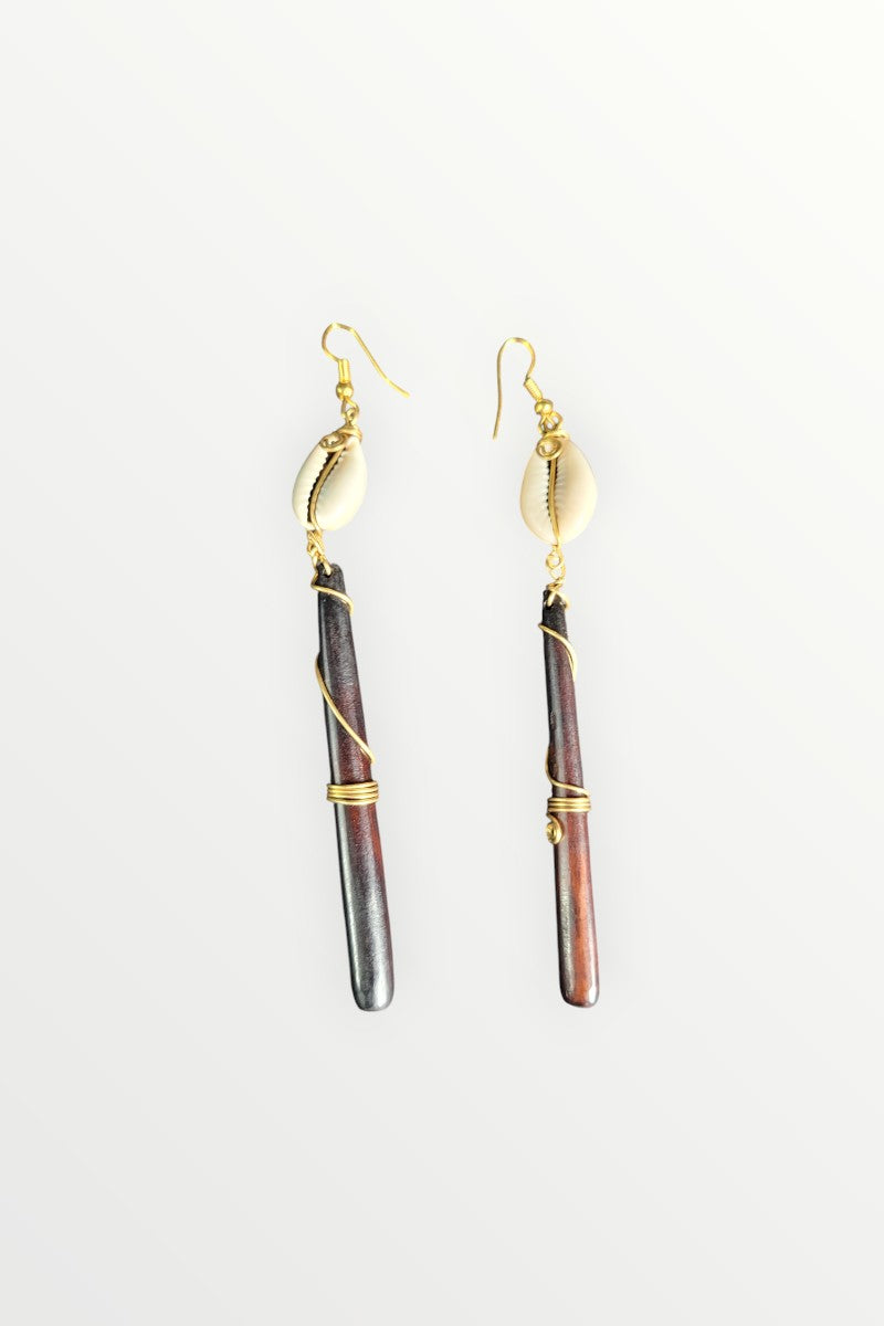 Assorted Bone & Horn Handmade Kenyan Drop Earrings