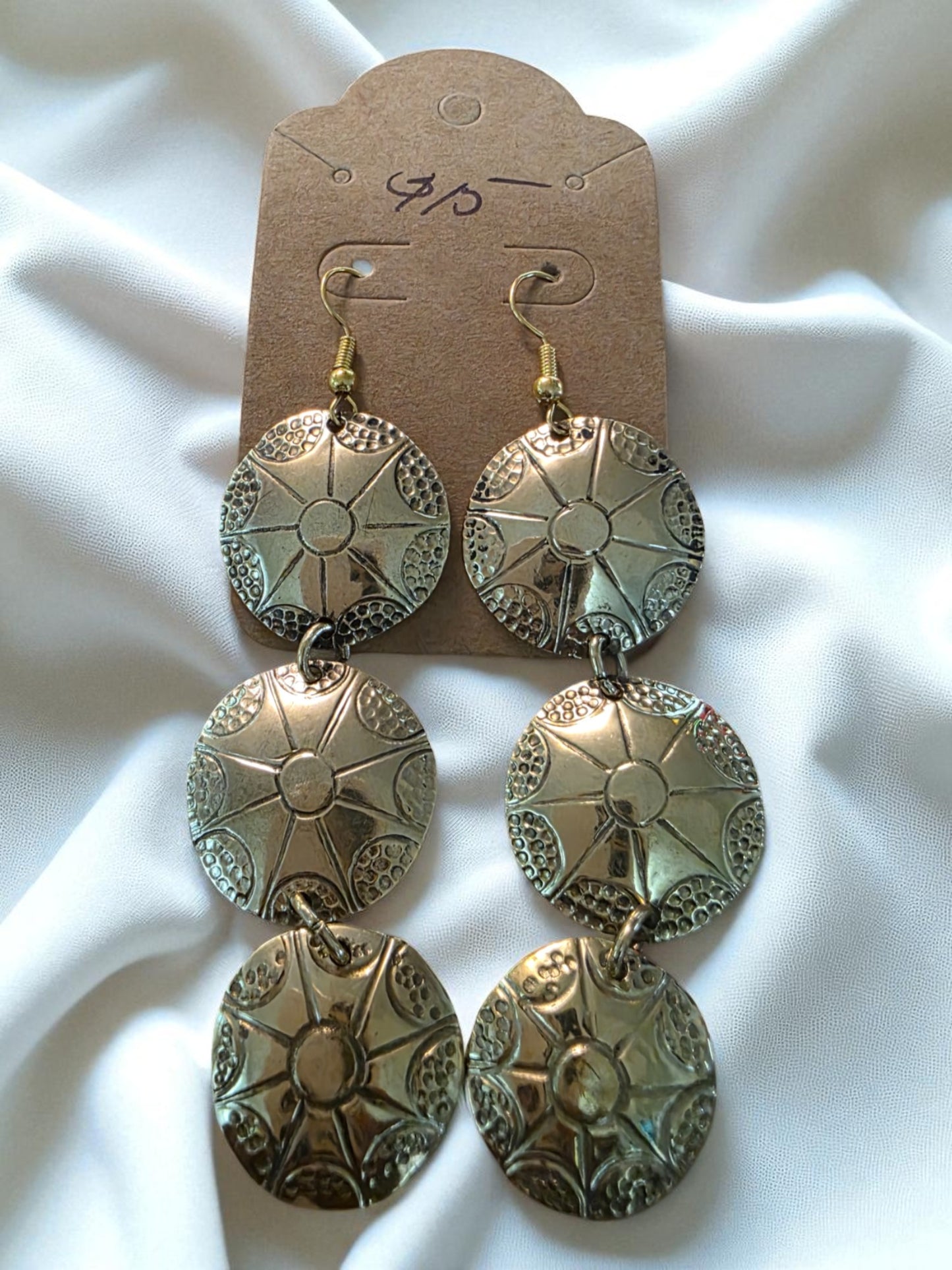 Aluminum and Brass Earrings