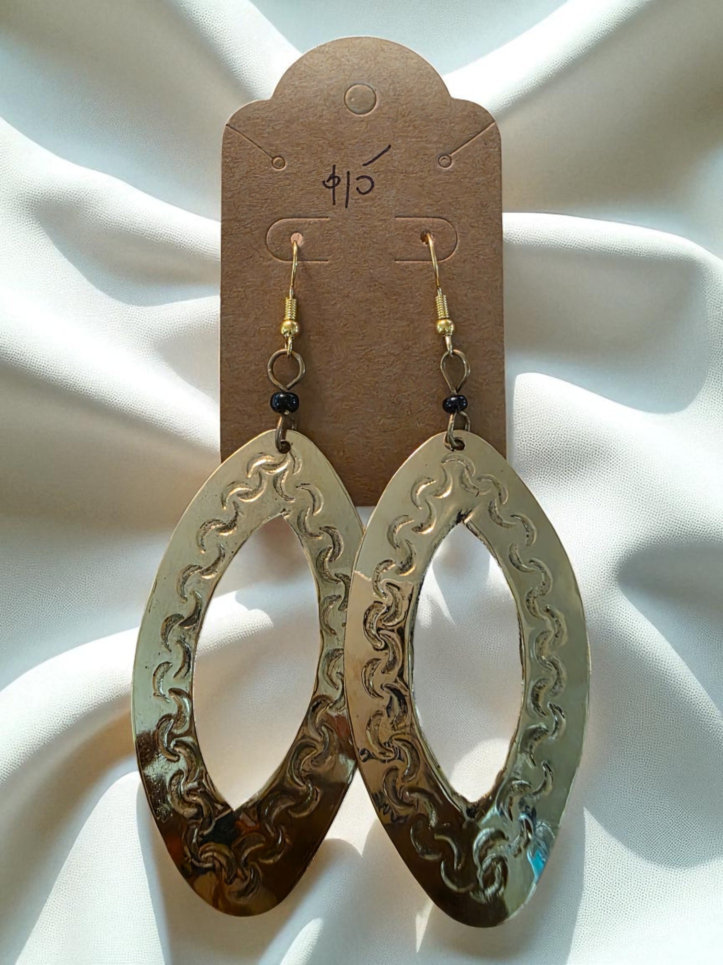 Aluminum and Brass Earrings