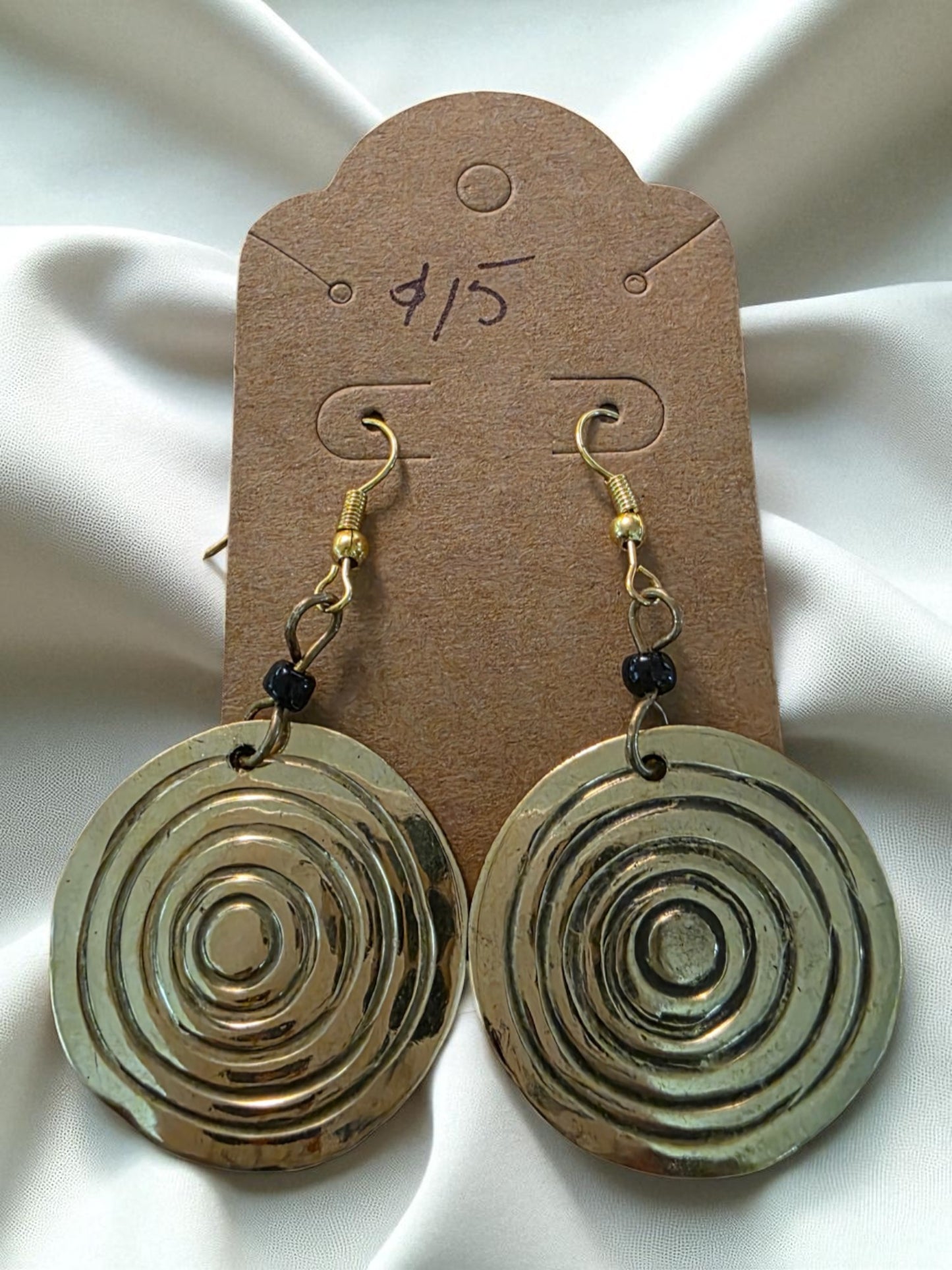 Aluminum and Brass Earrings