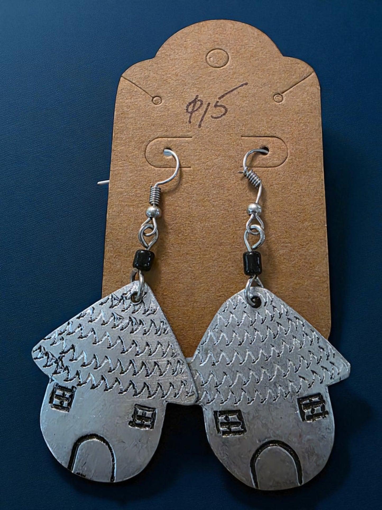 Aluminum and Brass Earrings