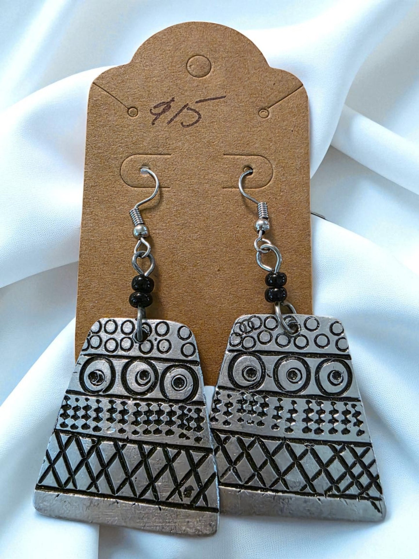 Aluminum and Brass Earrings
