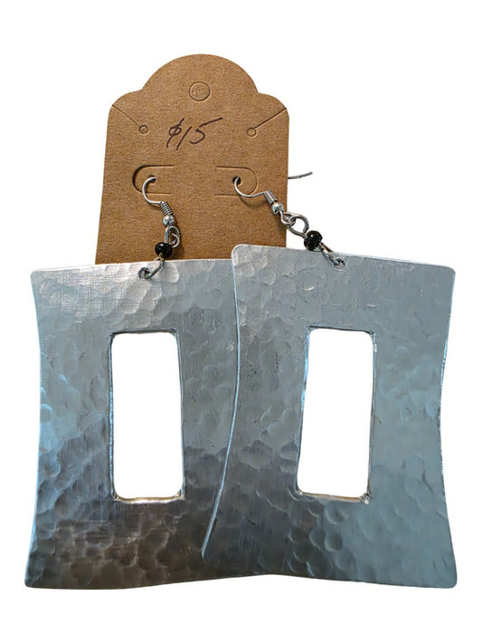 Aluminum and Brass Earrings