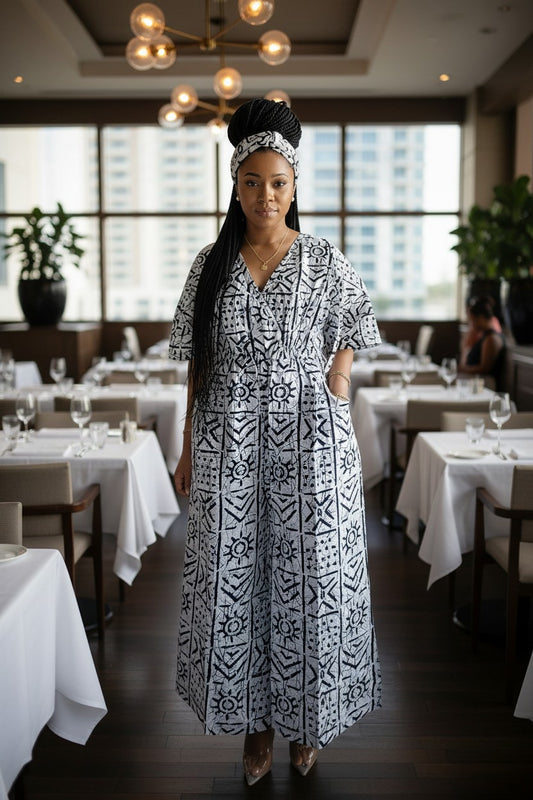Ankara Wide-Leg Jumpsuit