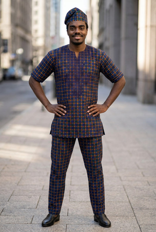 Legacy Print 3 Piece Men's Set