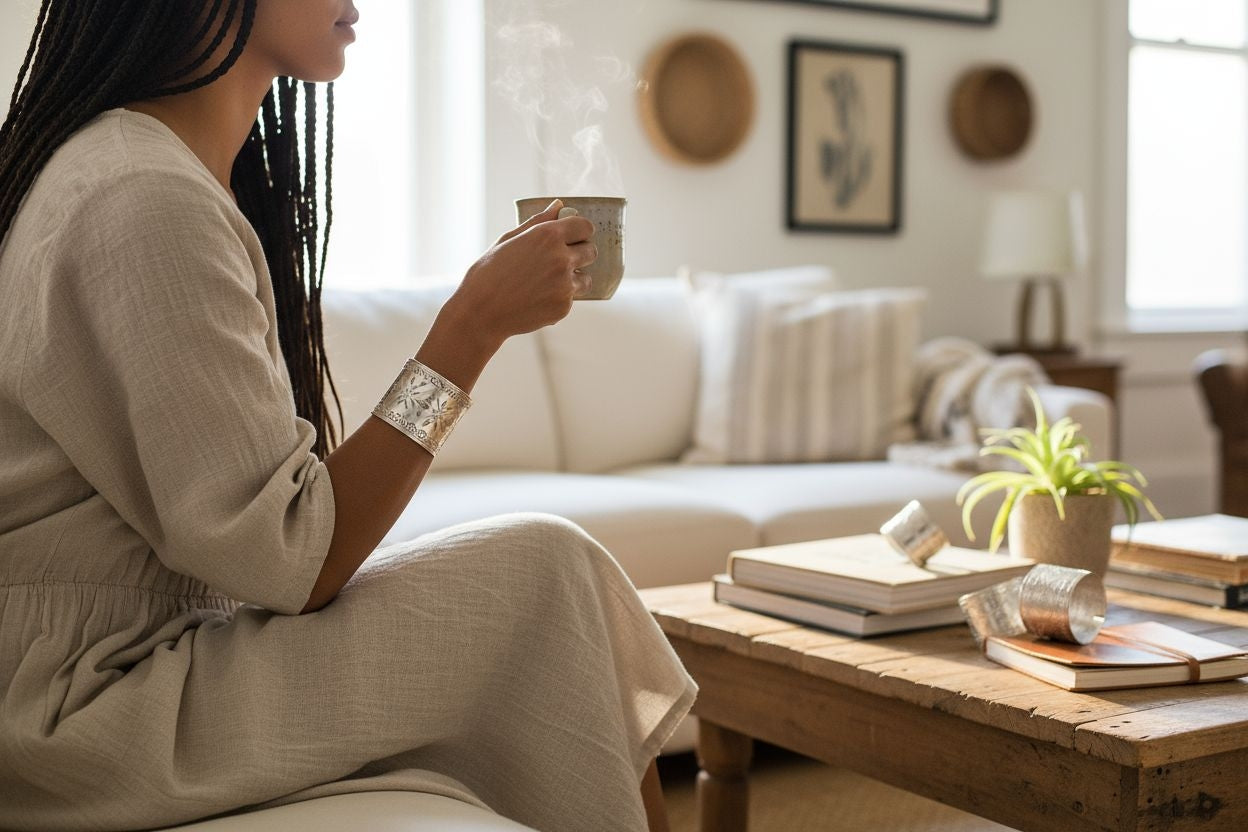 Kenyan Handcrafted Aluminum Cuffs – Bold. Timeless. Artisan-Made.