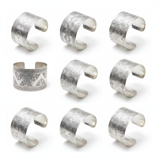 Kenyan Handcrafted Aluminum Cuffs – Bold. Timeless. Artisan-Made.