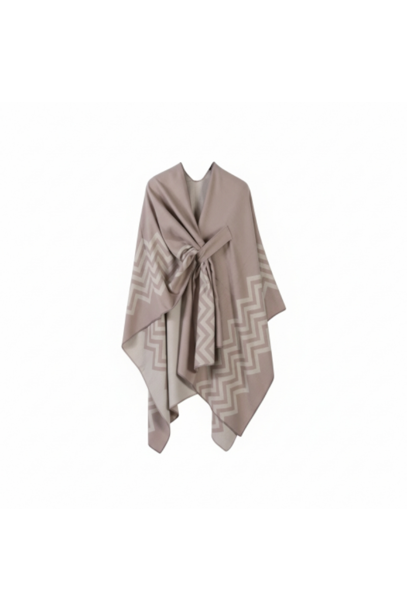 Chevron Poncho