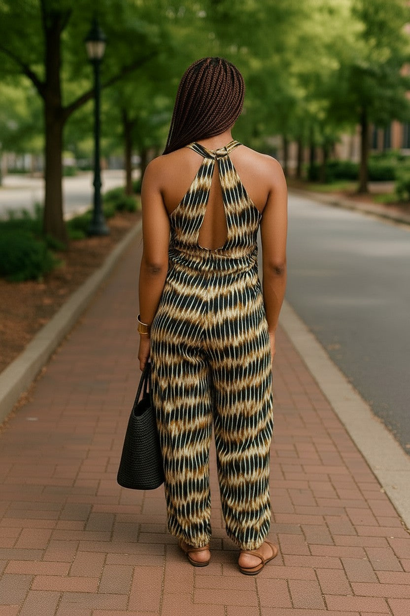 Golden Sunrise Halter Jumper