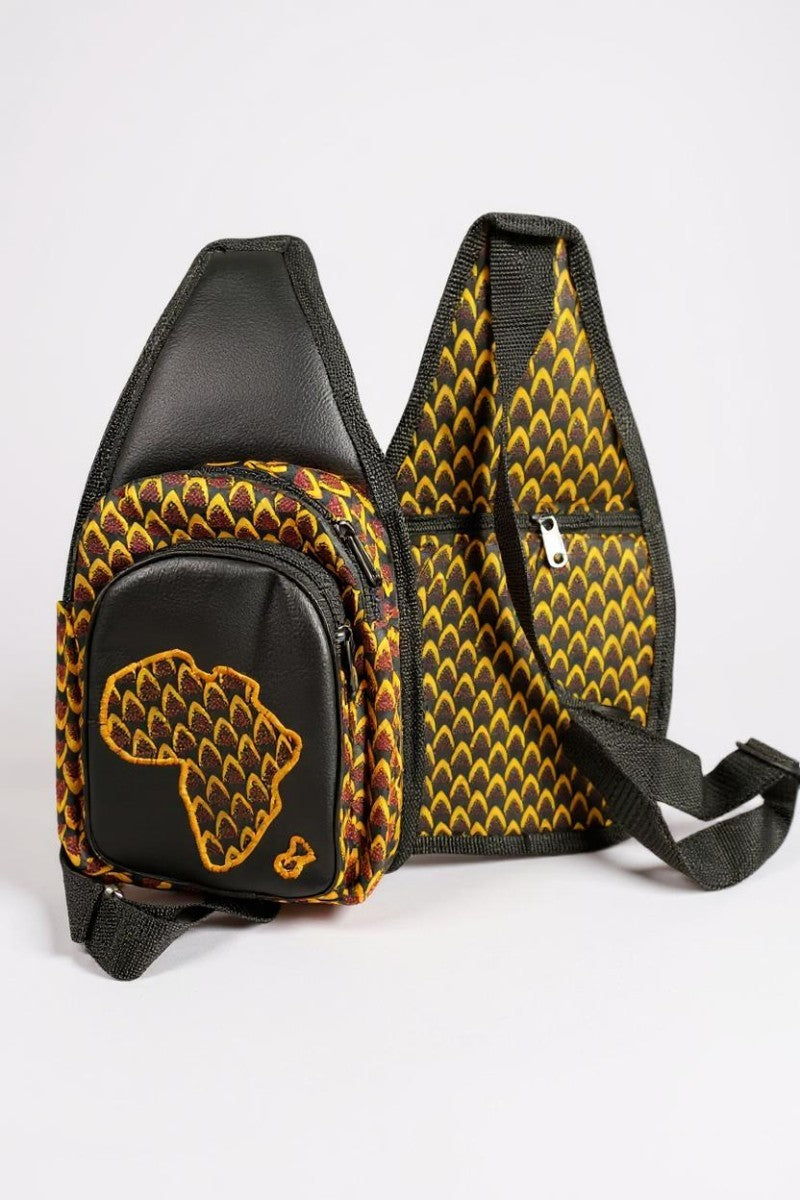 African Print Sling Bags