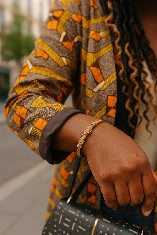 Handcrafted Unisex Brass Bracelet – Made in Nairobi, Kenya