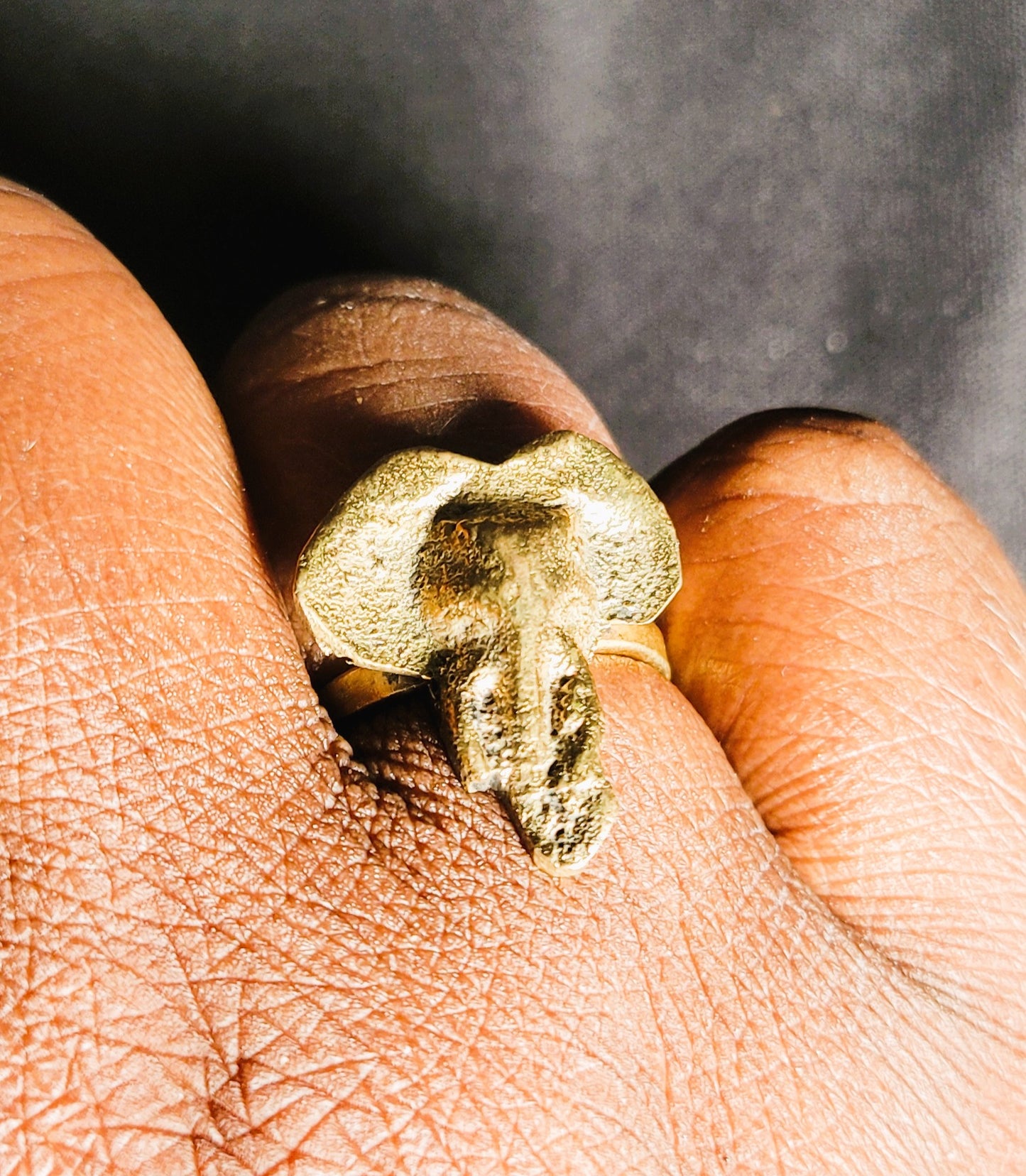 🌿 Adjustable Brass Rings - Handcrafted Elegance from Kenya ✨