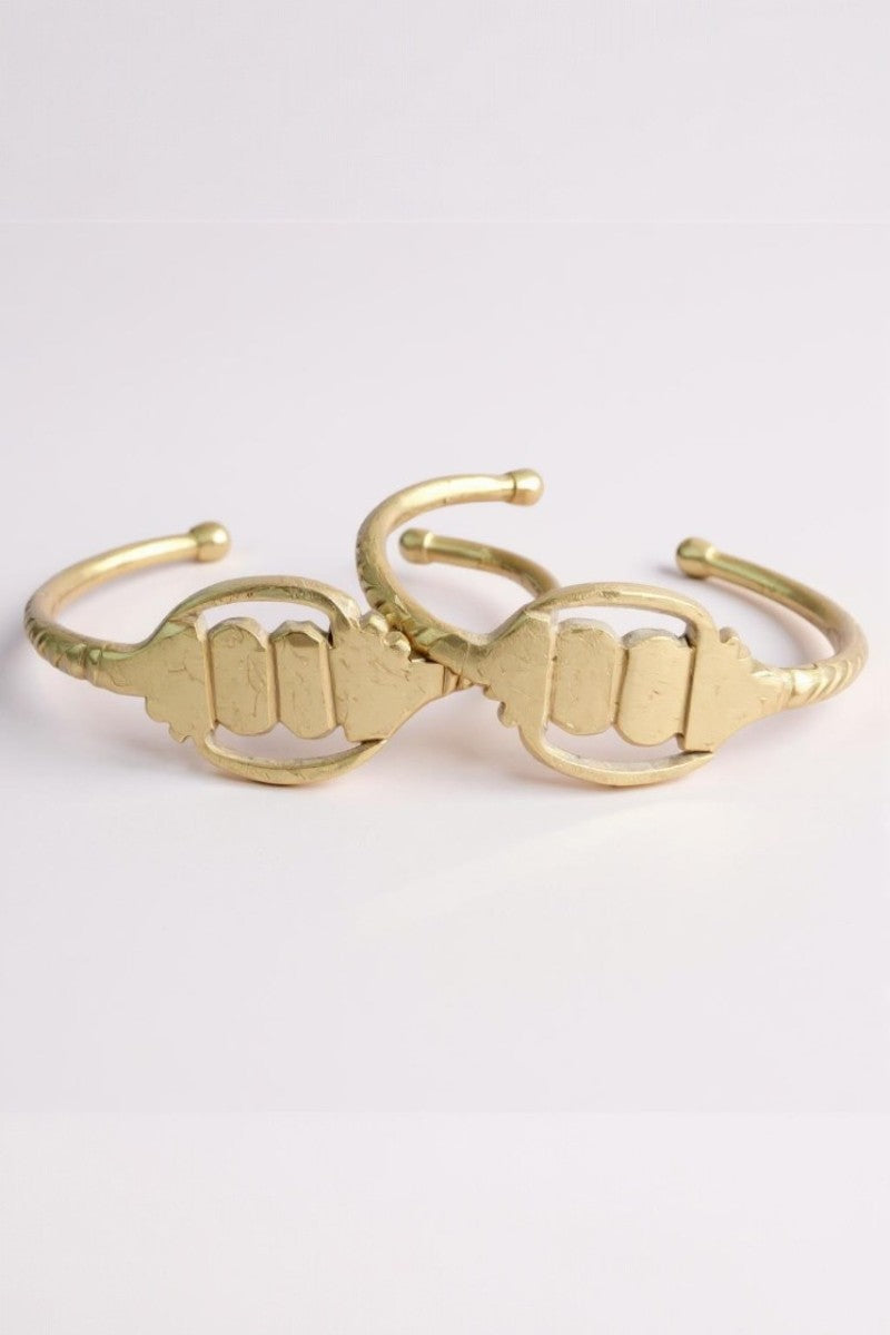 Handcrafted Ghanaian Brass Bracelets – Timeless Heritage, Bold Statements