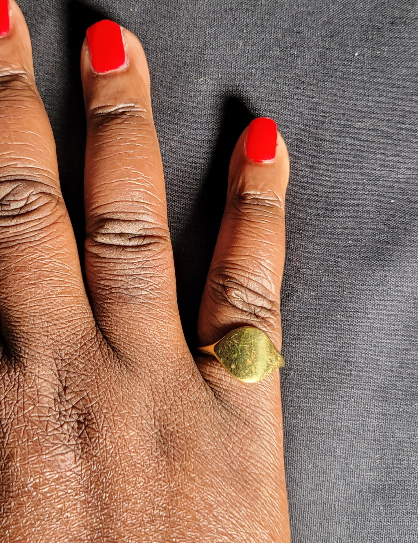 🌿 Adjustable Brass Rings - Handcrafted Elegance from Kenya ✨