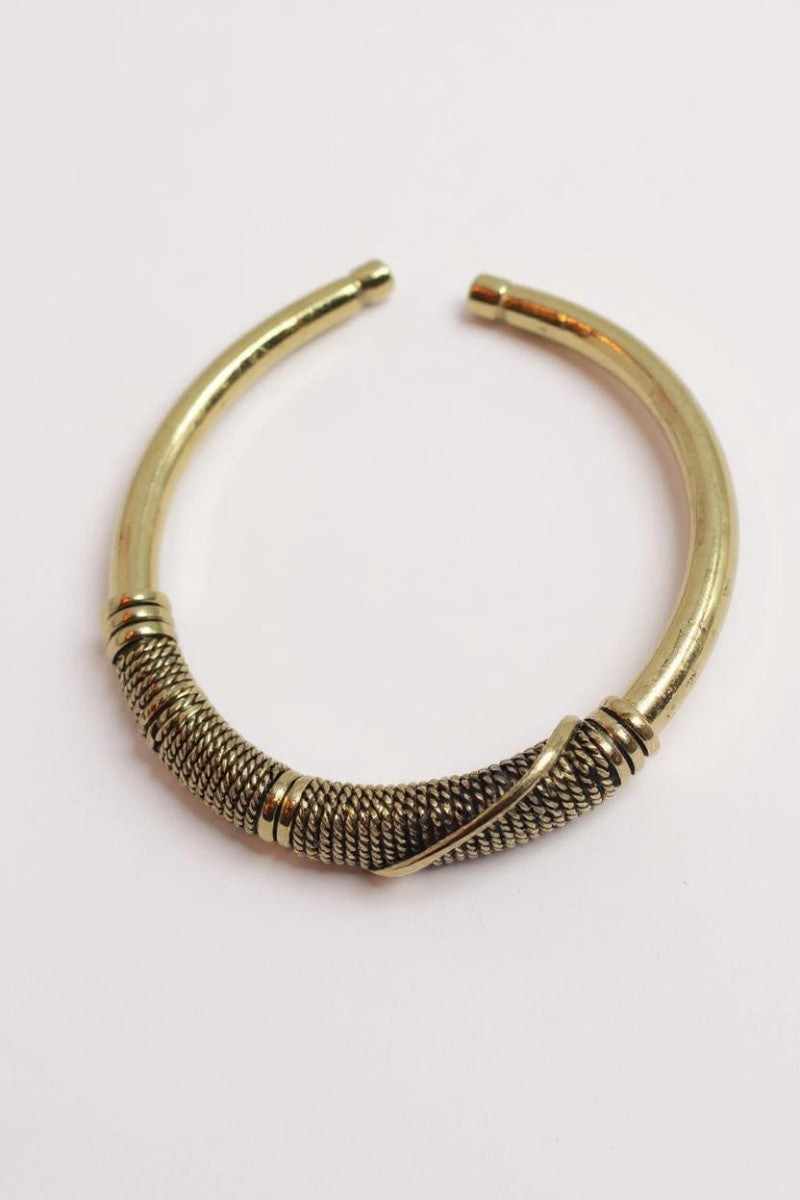 Handcrafted Unisex Brass Bracelet – Made in Nairobi, Kenya