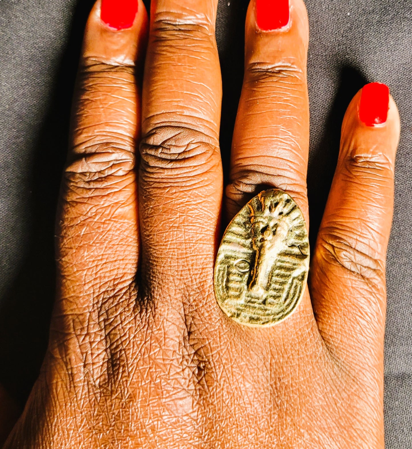 🌿 Adjustable Brass Rings - Handcrafted Elegance from Kenya ✨