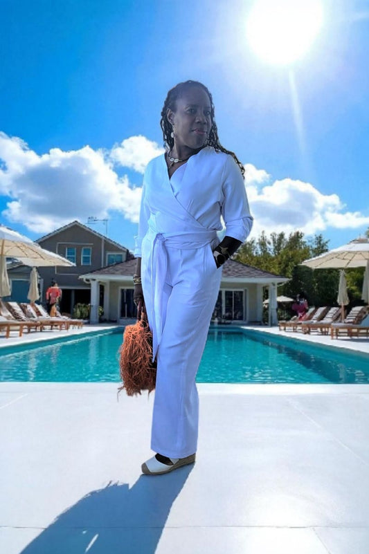 White Elegance Slacks
