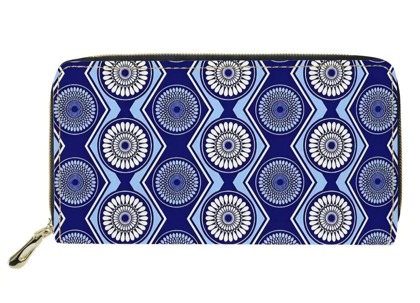Vinyl Ankara Print Wallet – Bold, Functional & Limited Edition