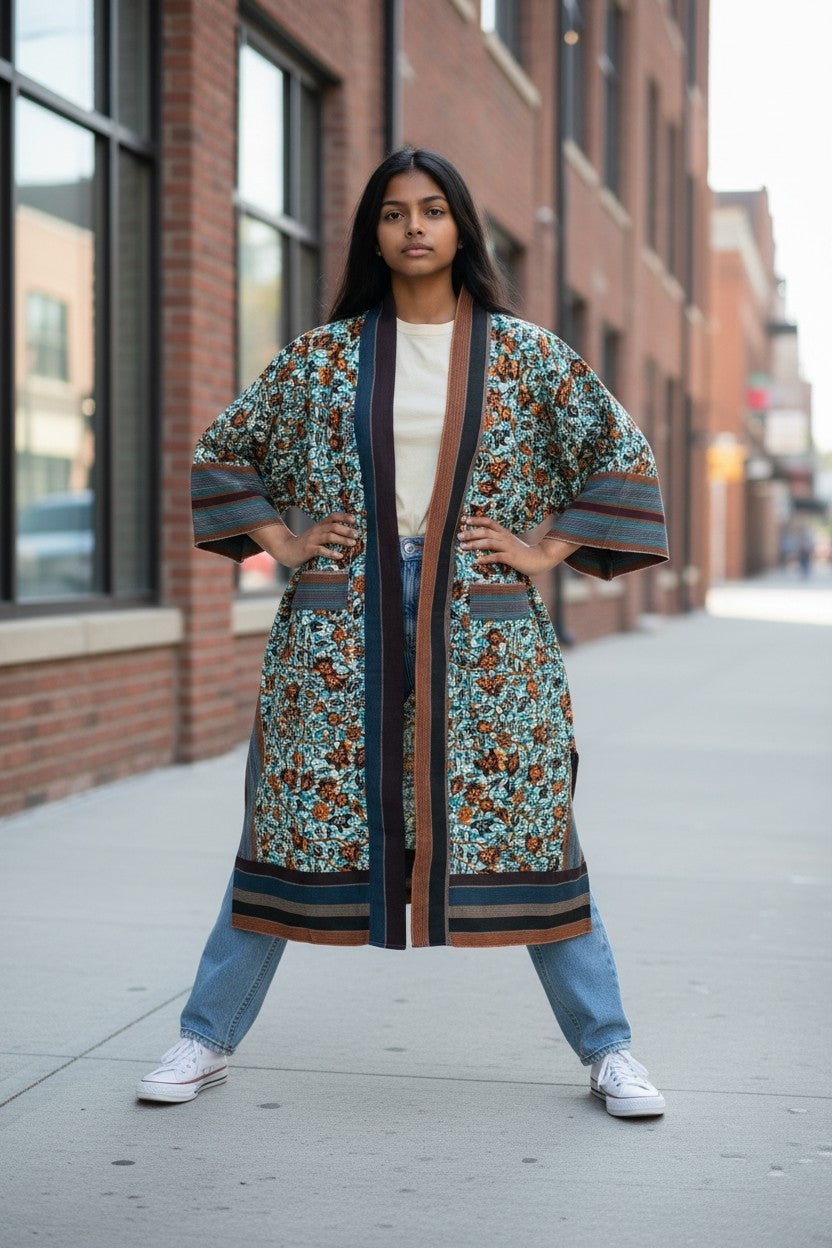 The Prestige Weave Kimono Collection