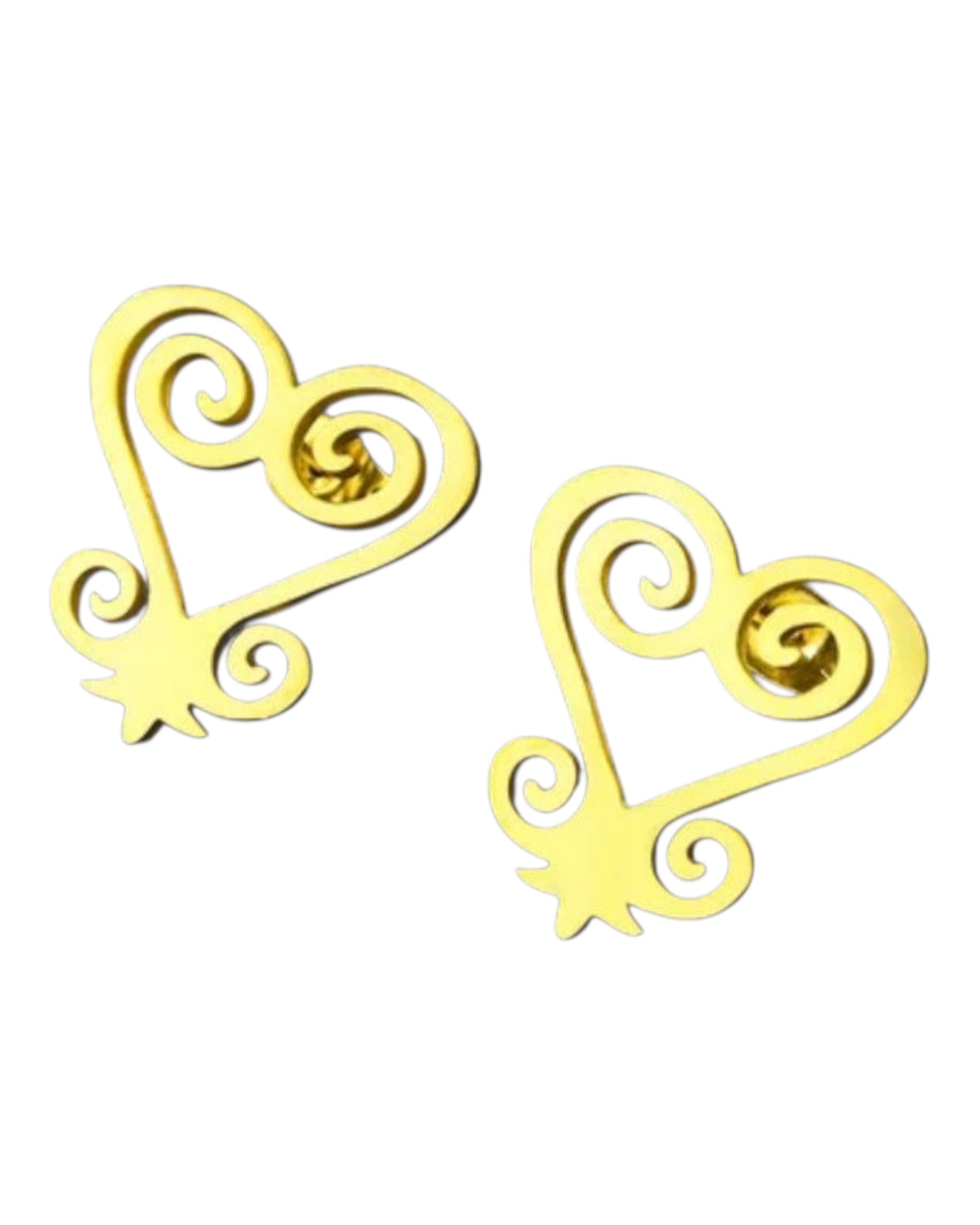 Adinkra Symbol Post Earrings