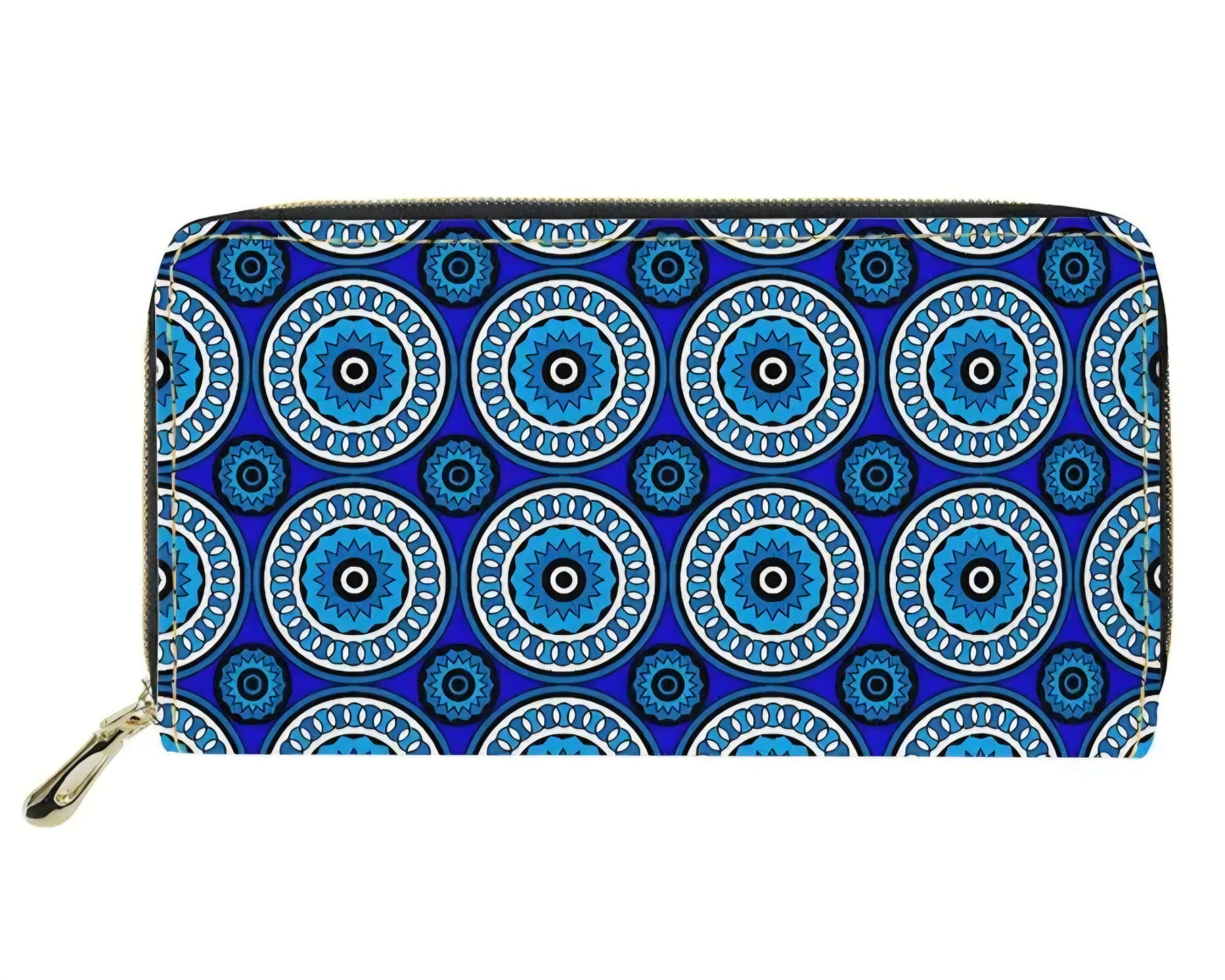 Vinyl Ankara Print Wallet – Bold, Functional & Limited Edition