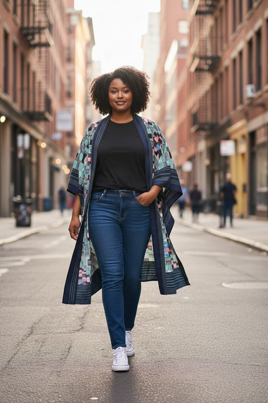 The Prestige Weave Kimono Collection